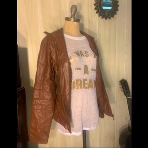 Brown Leather Jacket